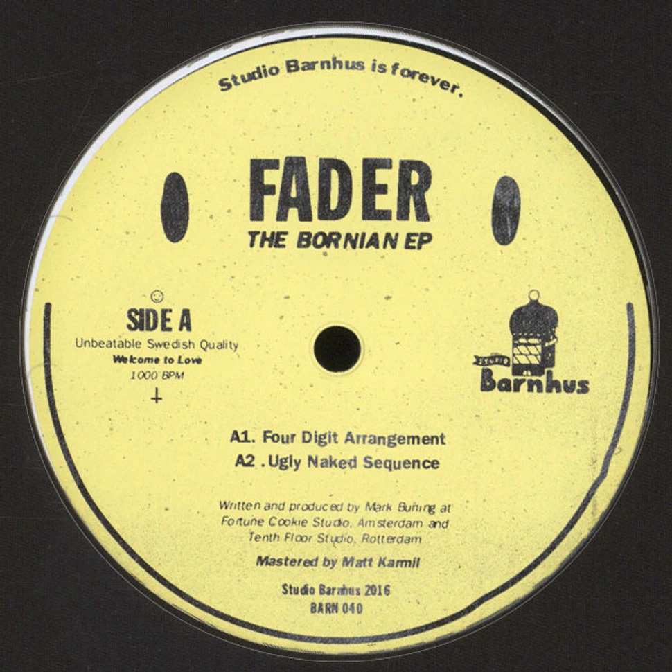 Fader - The Bornian EP