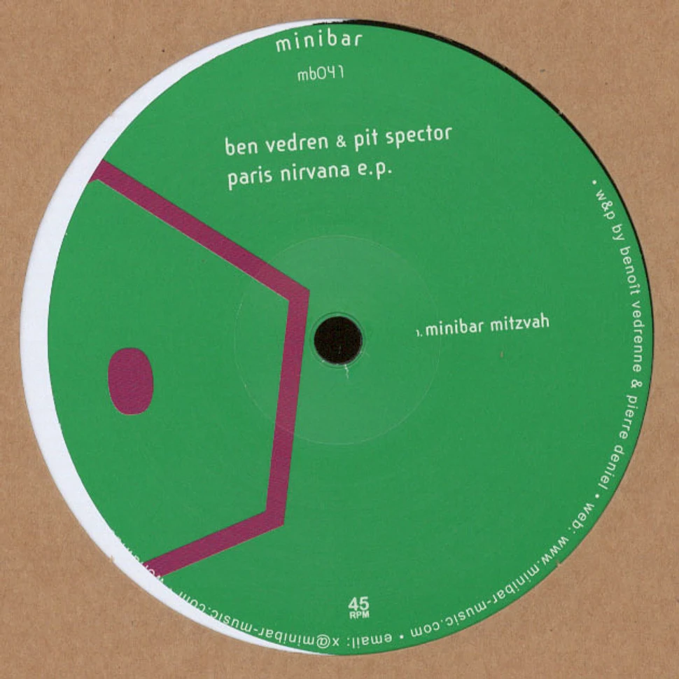 Ben Vedren & Pit Spector - Paris Nirvana EP
