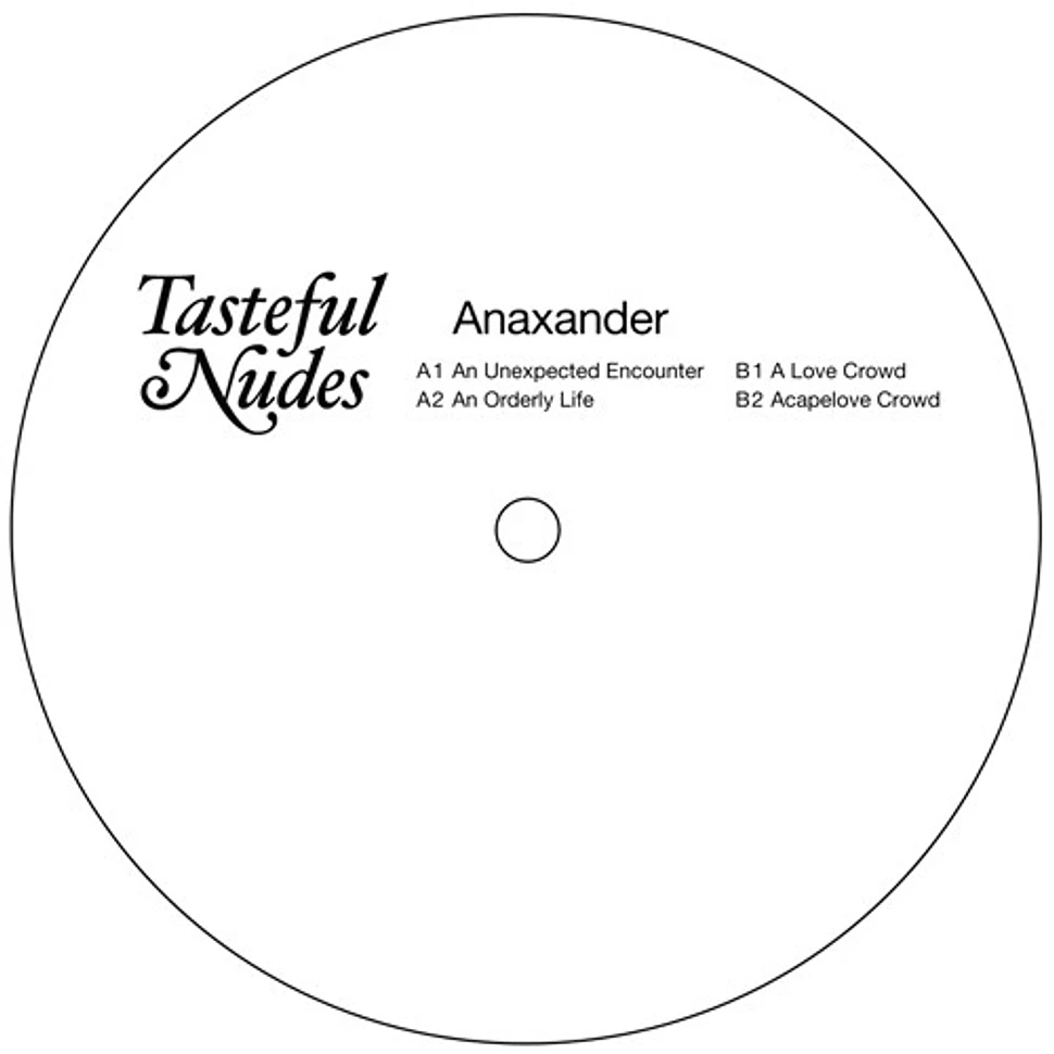 Anaxander - An Orderly Life EP