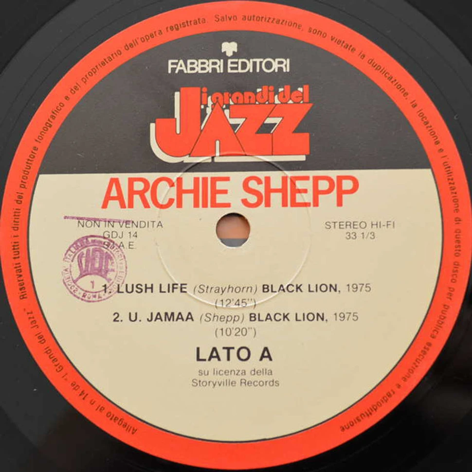 Archie Shepp - Archie Shepp