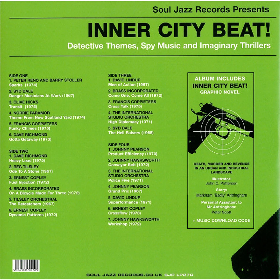 V.A. - Inner City Beat! Detective Themes, Spy Music And Imaginary Thrillers