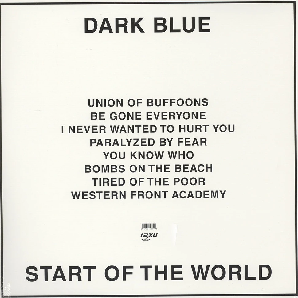 Dark Blue - Start Of The World