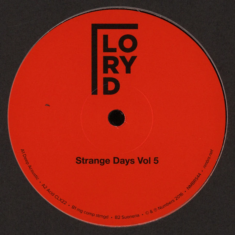 Lory D - Strange Days Volume 5