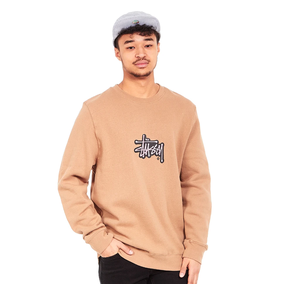 Stüssy - Shadow Stock Applique Crew Sweater