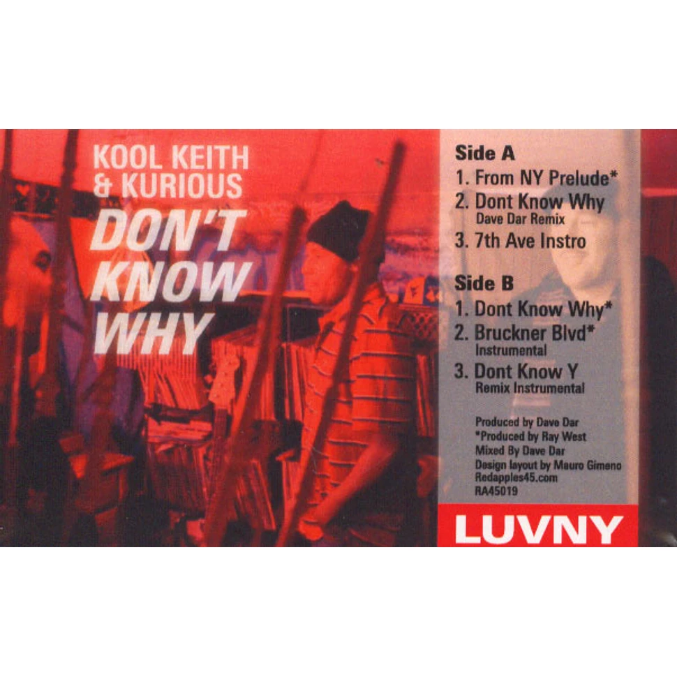 Kool Keith & Kurious - Don't Know Why
