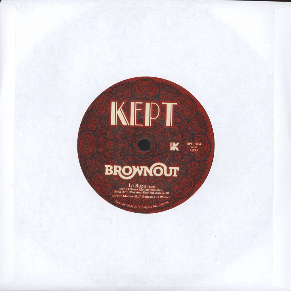 Brownout - La Raza / Arabeesh Black Vinyl Edition