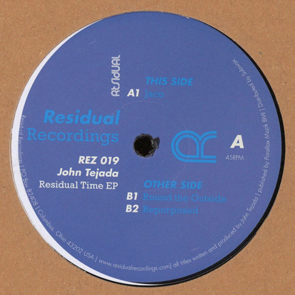 John Tejada - Residual Time EP