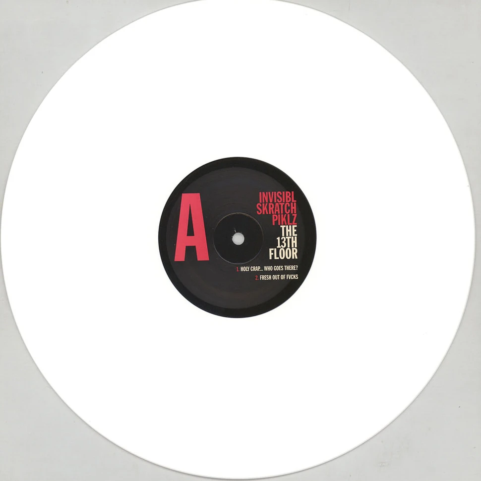 Invisibl Skratch Piklz - The 13th Floor White Vinyl Edition