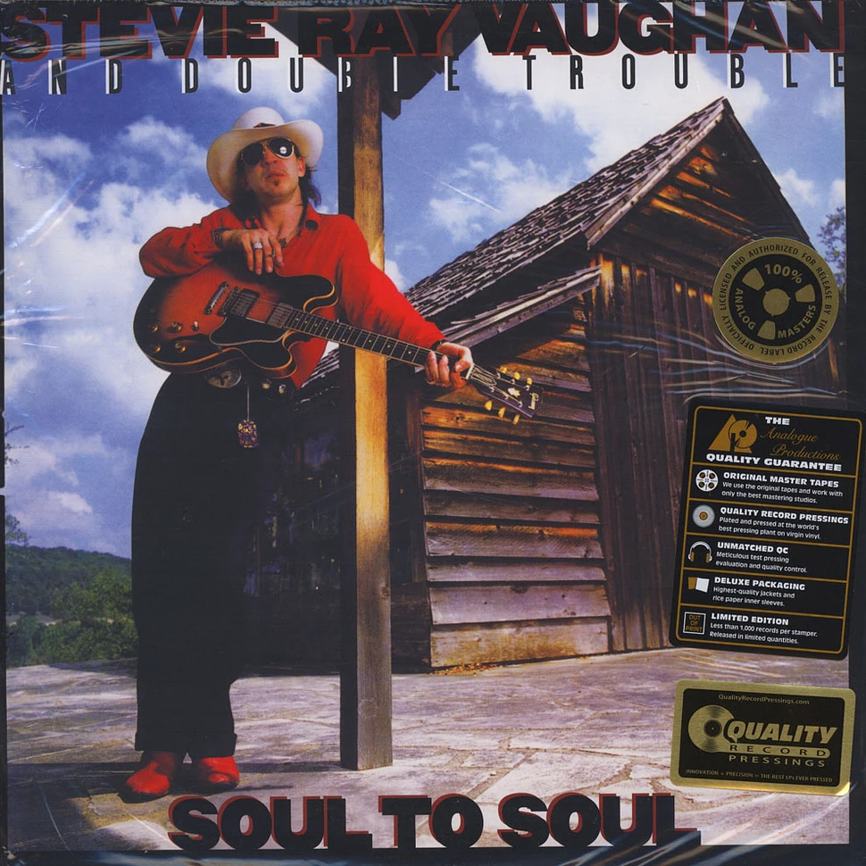 Stevie Ray Vaughan - Soul To Soul 45RPM, 200g Vinyl Edition