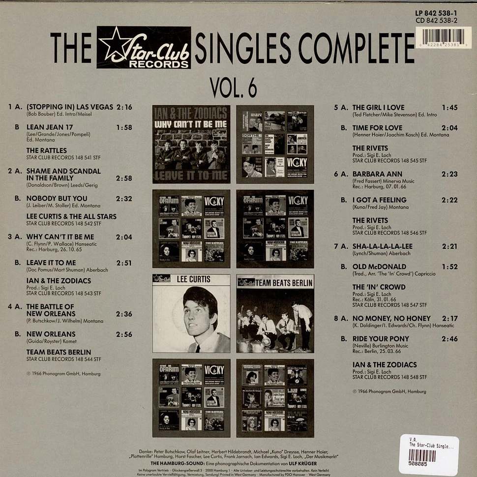 V.A. - The Star-Club Singles Complete Vol. 6