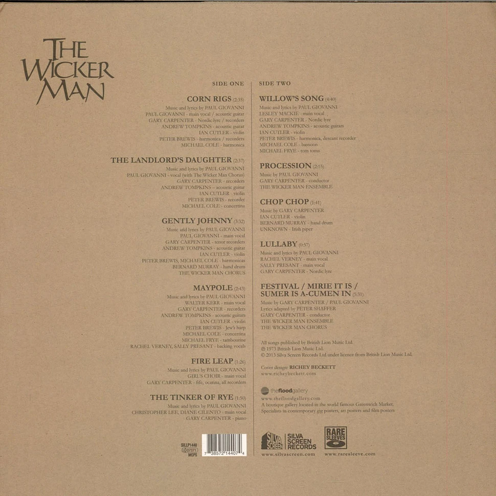 Paul Giovanni, Gary Carpenter - The Wicker Man
