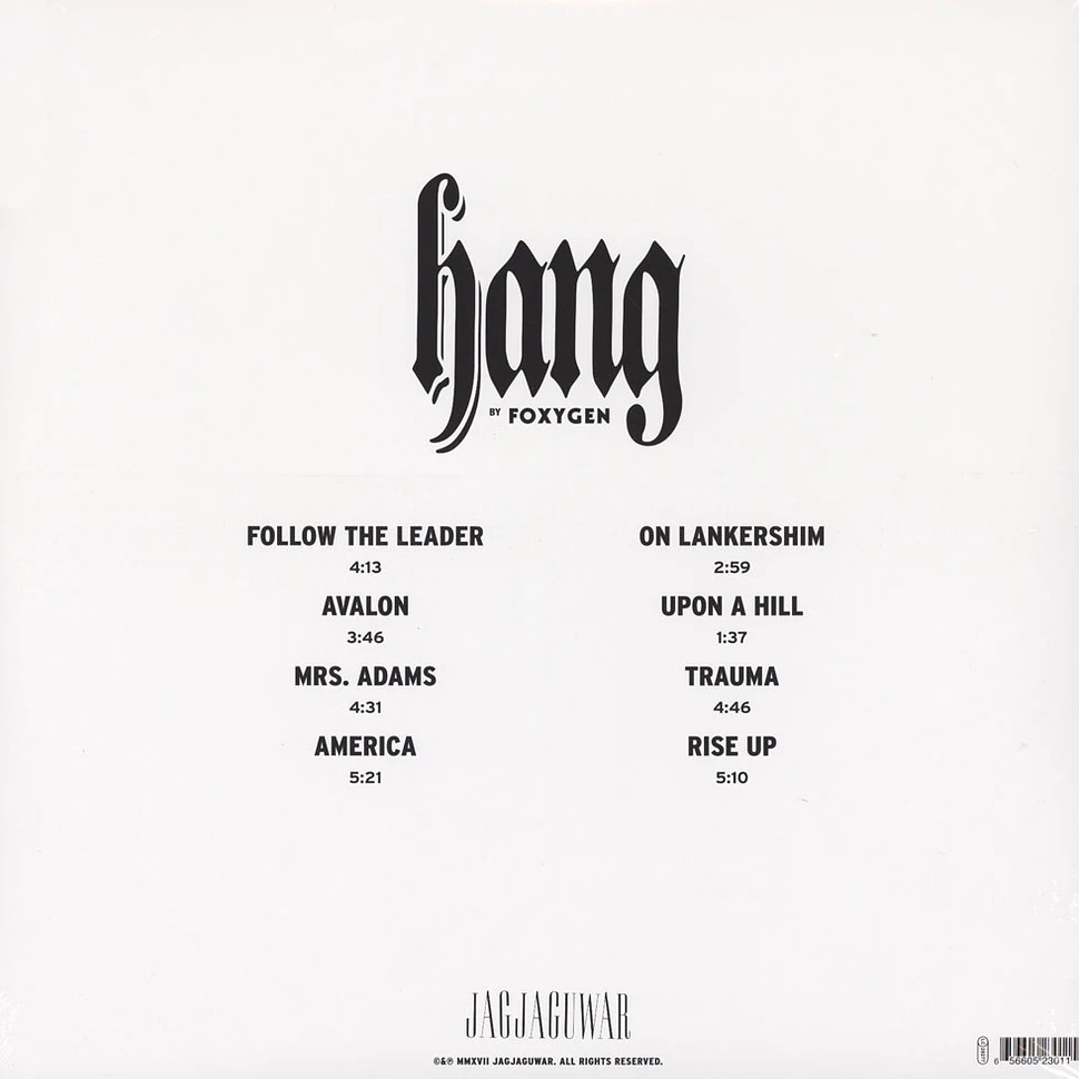Foxygen - Hang Black Vinyl Edition