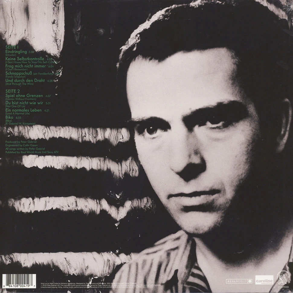 Peter Gabriel - Peter Gabriel 3: Ein Deutsches Album Half-Speed Master Edition