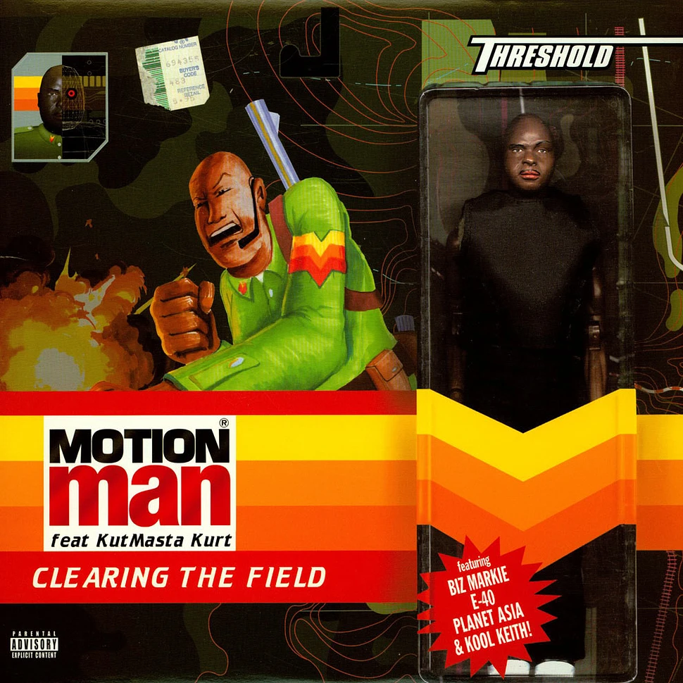 Motion Man featuring Kut Masta Kurt - Clearing The Field
