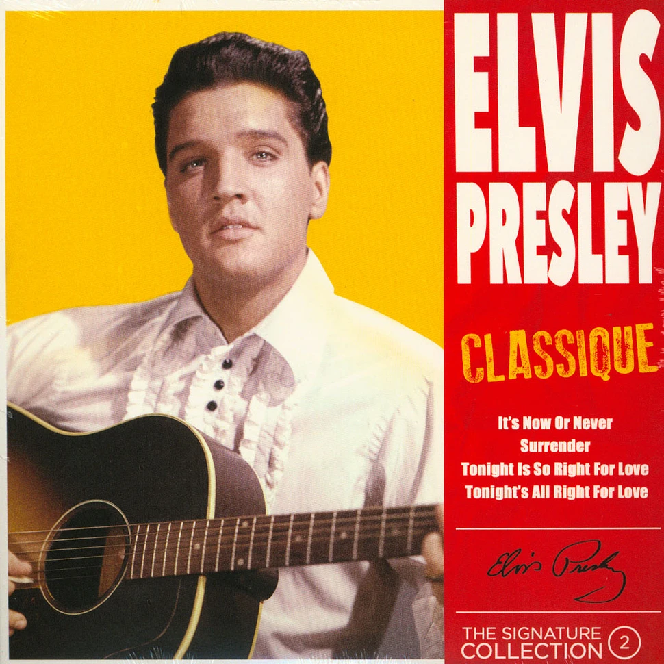 Elvis Presley - Classique Yellow Vinyl Edition