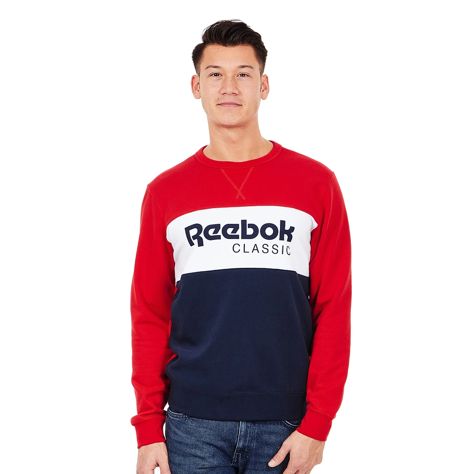 Reebok - Archive Stripe Crew Sweater