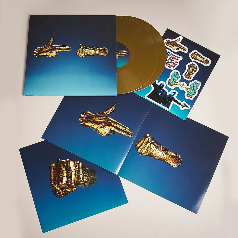 Run The Jewels (El-P + Killer Mike) - Run The Jewels 3 Gold Vinyl Edition