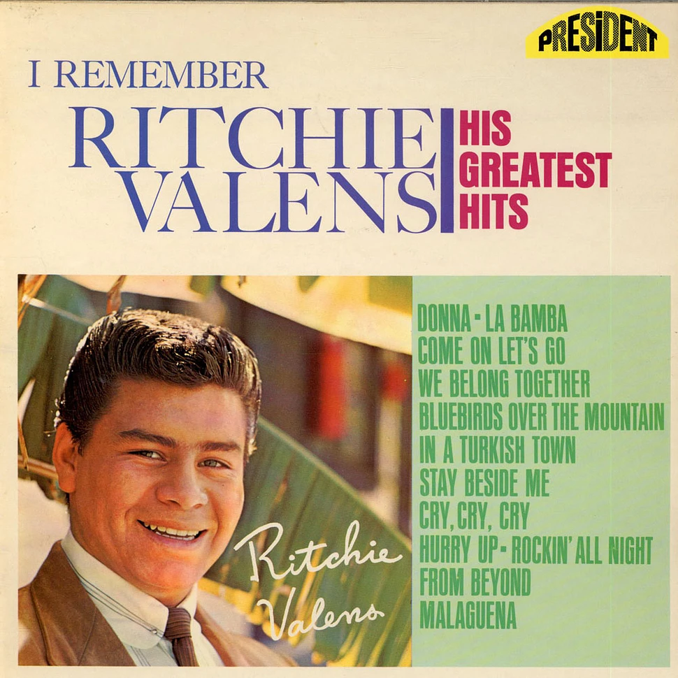 Ritchie Valens - I Remember Ritchie Valens - His Greatest Hits