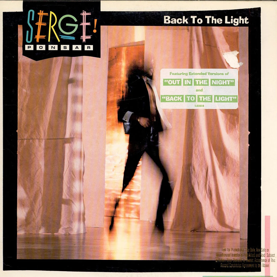 Serge Ponsar - Back To The Light