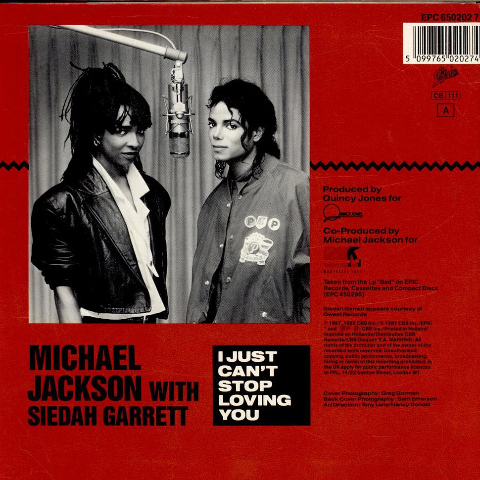 Michael Jackson - I Just Can't Stop Loving You