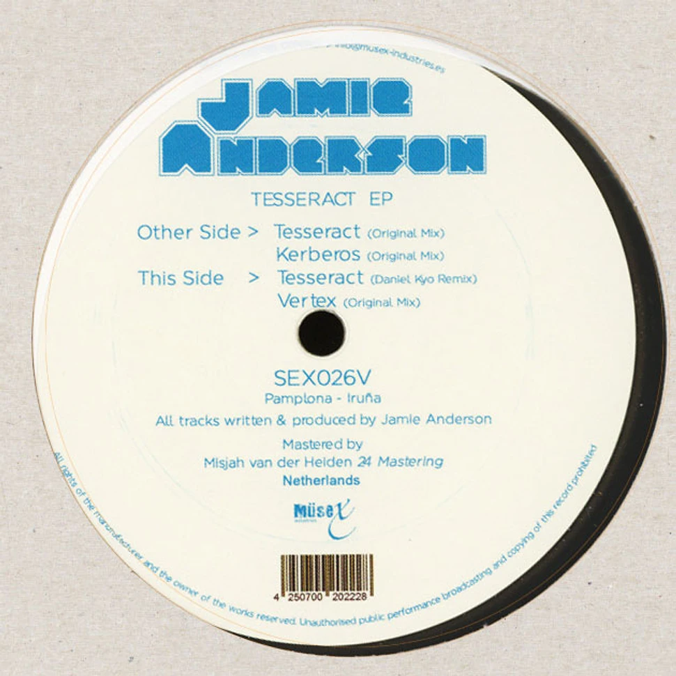 Jamie Anderson - Tesseract EP