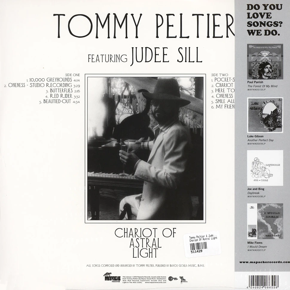 Tommy Peltier & Judee Sill - Chariot Of Astral Light