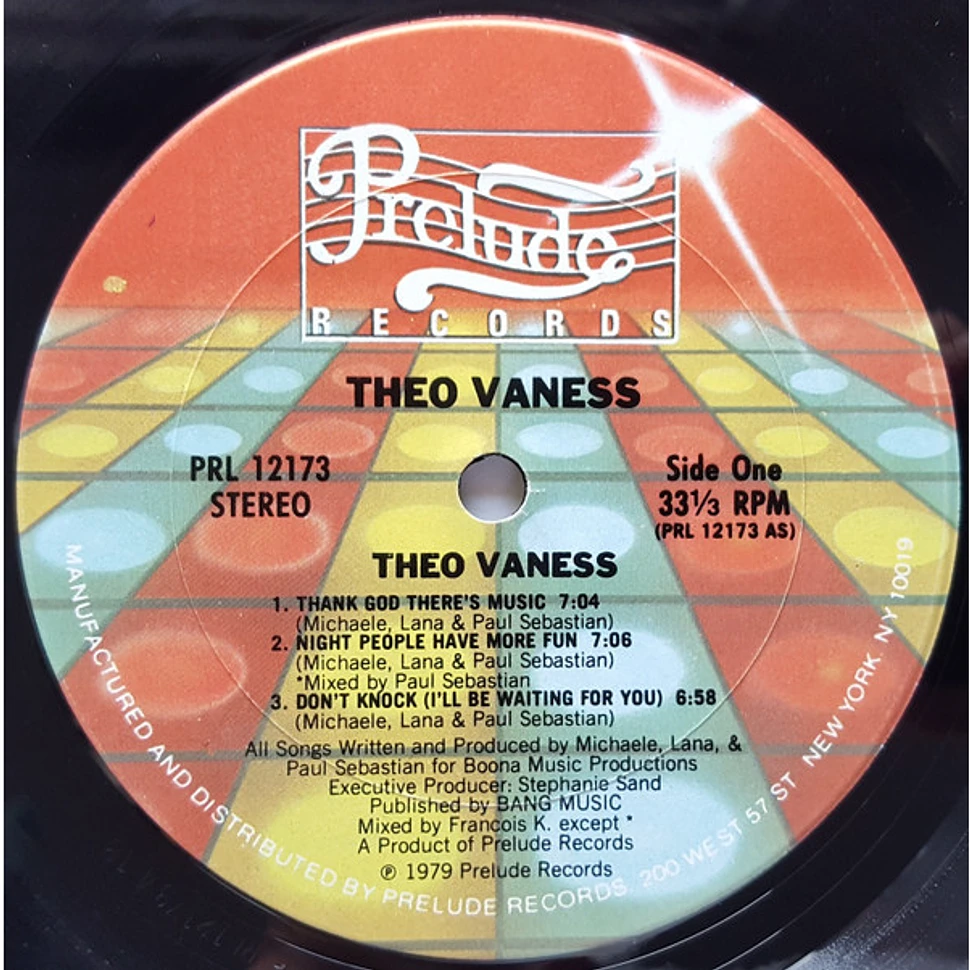 Theo Vaness - Theo Vaness