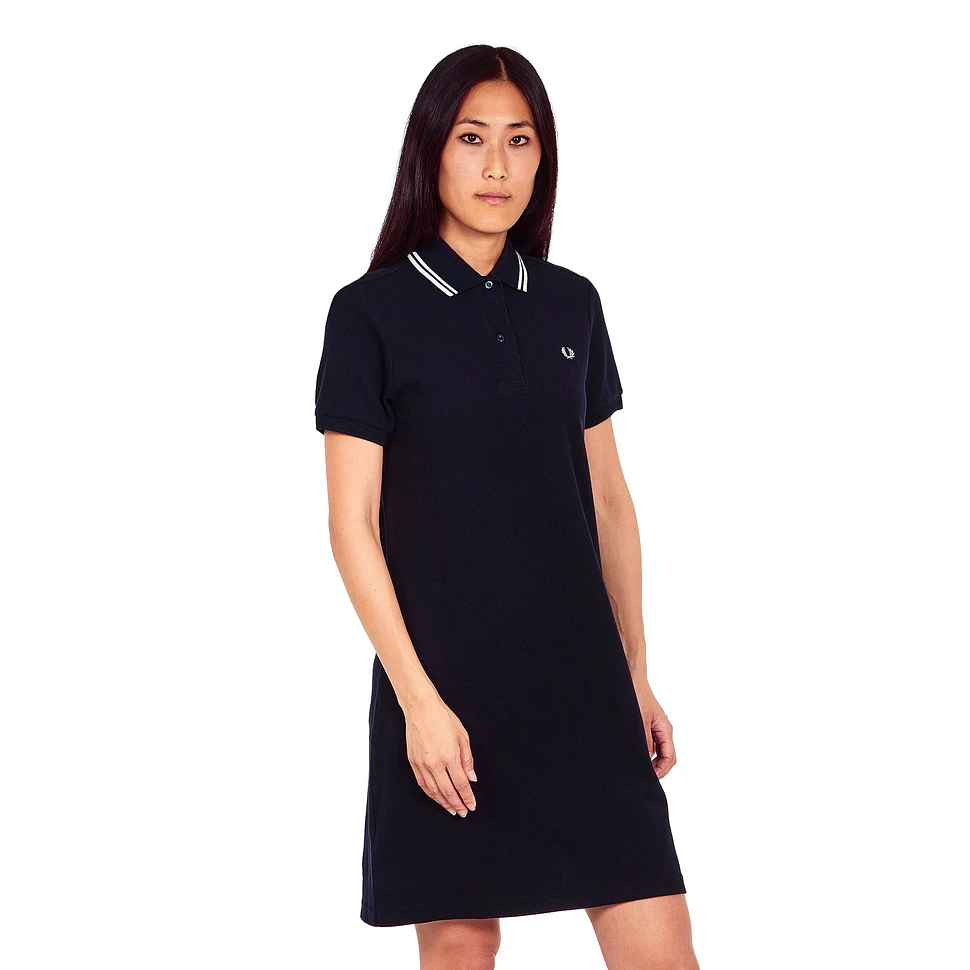 Fred Perry - Mesh Cuff Pique Dress