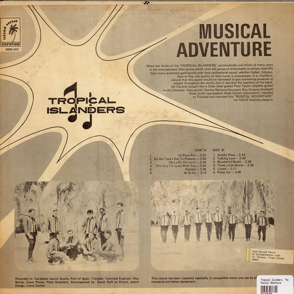 The Tropical Islanders - Musical Adventure