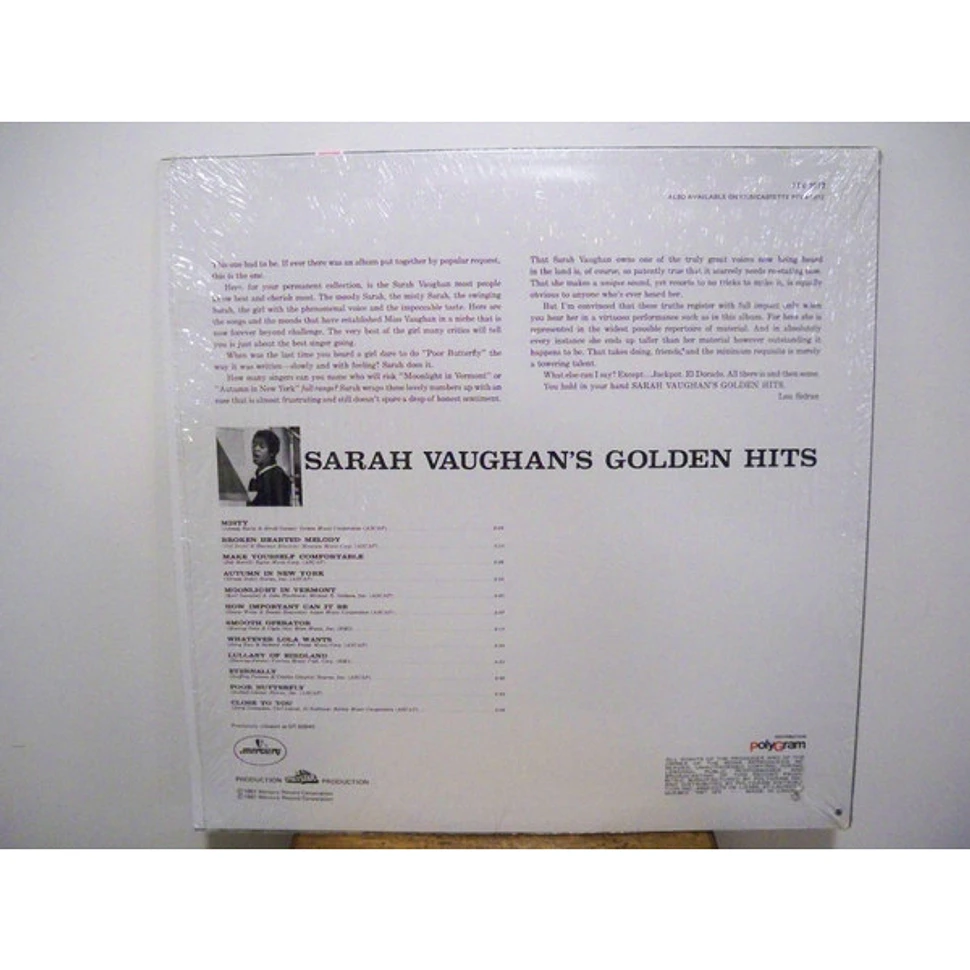 Sarah Vaughan - Sarah Vaughan's Golden Hits