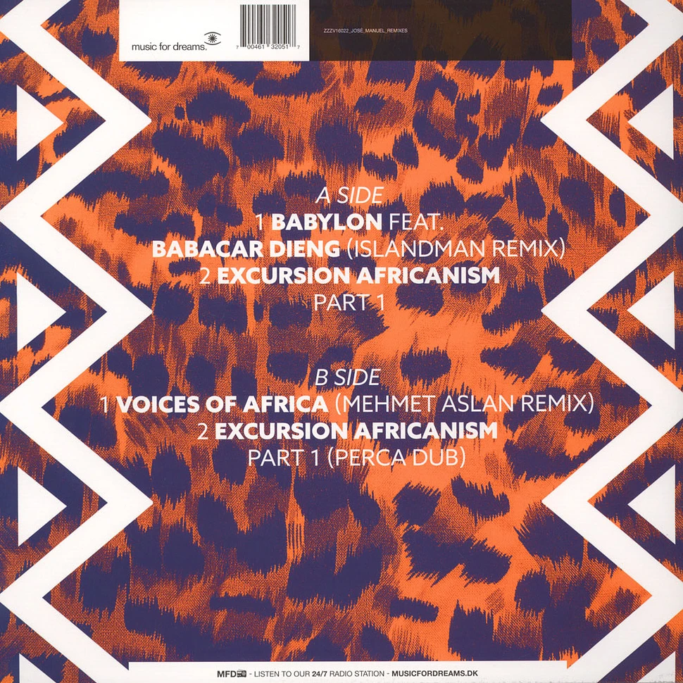 Jose Manuel - Excursion Africanism Remixes EP