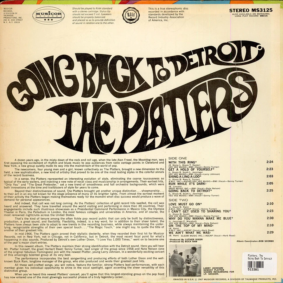 The Platters - Going Back To Detroit