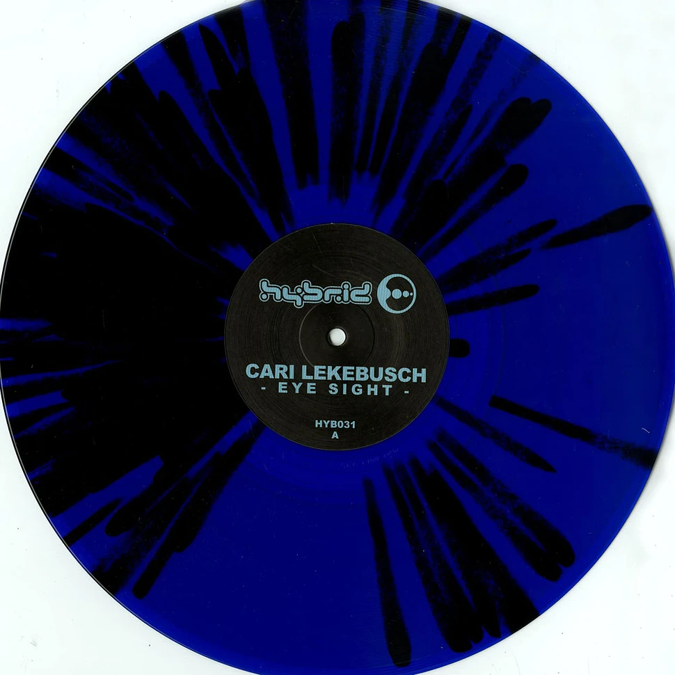 Cari Lekebusch - Eye Sight Blue/Black Splatter Vinyl Edition