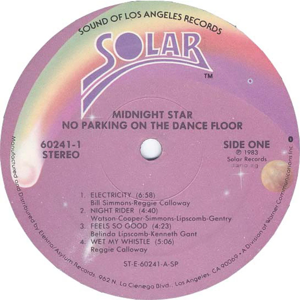 Midnight Star - No Parking On The Dance Floor