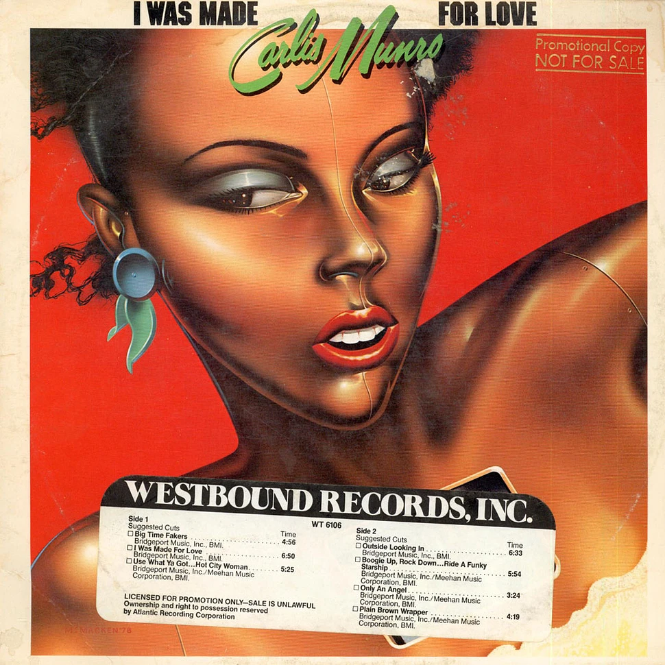 Carlis Munro - I Was Made For Love
