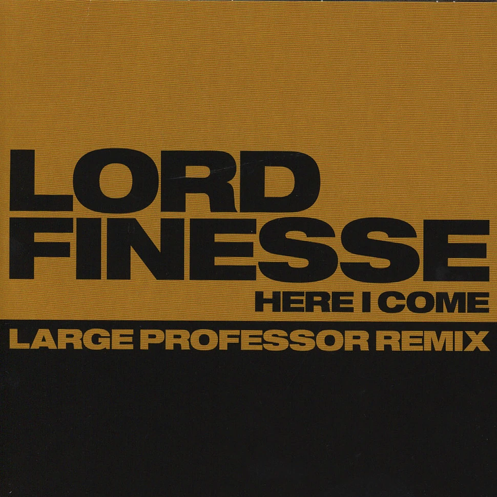 Lord Finesse - Slave To My Soundwave DJ Muro Remix / Here I Come Large Professor Remix