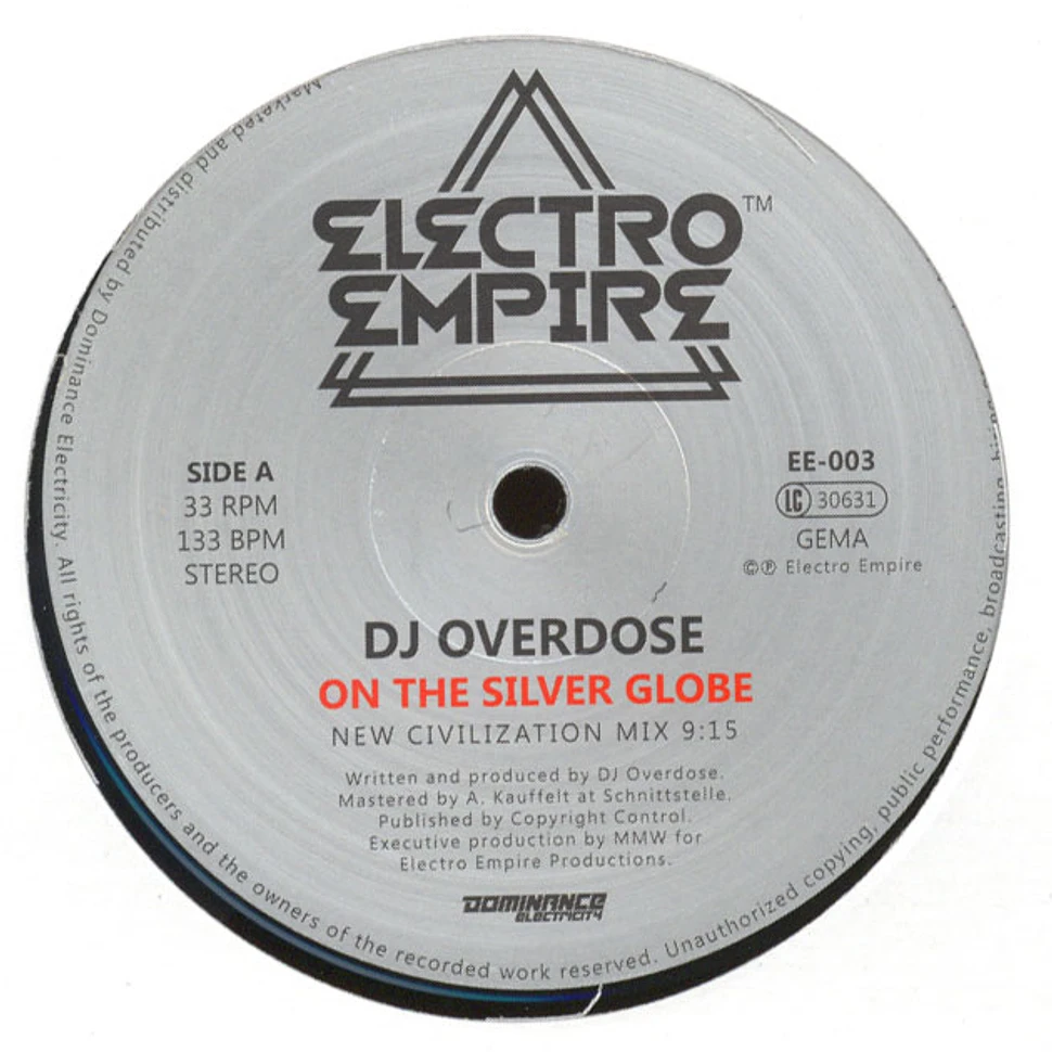DJ Overdose - On The Silver Globe