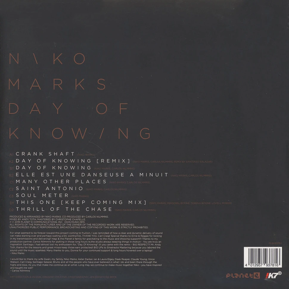 Niko Marks - Day Of Knowing
