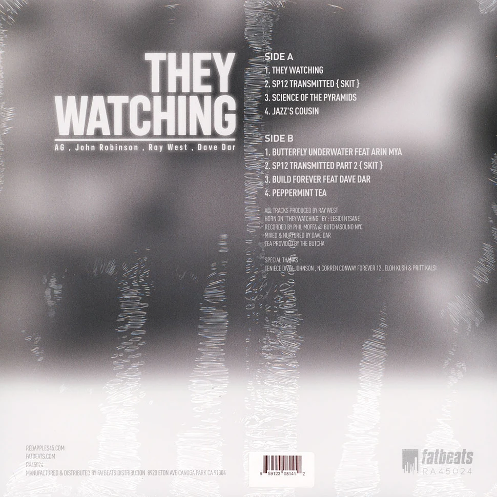 AG & John Robinson - They Watching EP