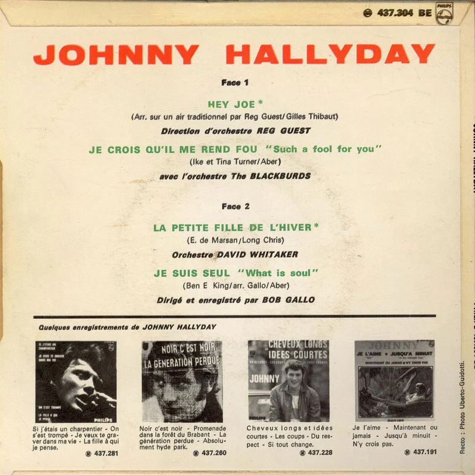 Johnny Hallyday - Hey Joe