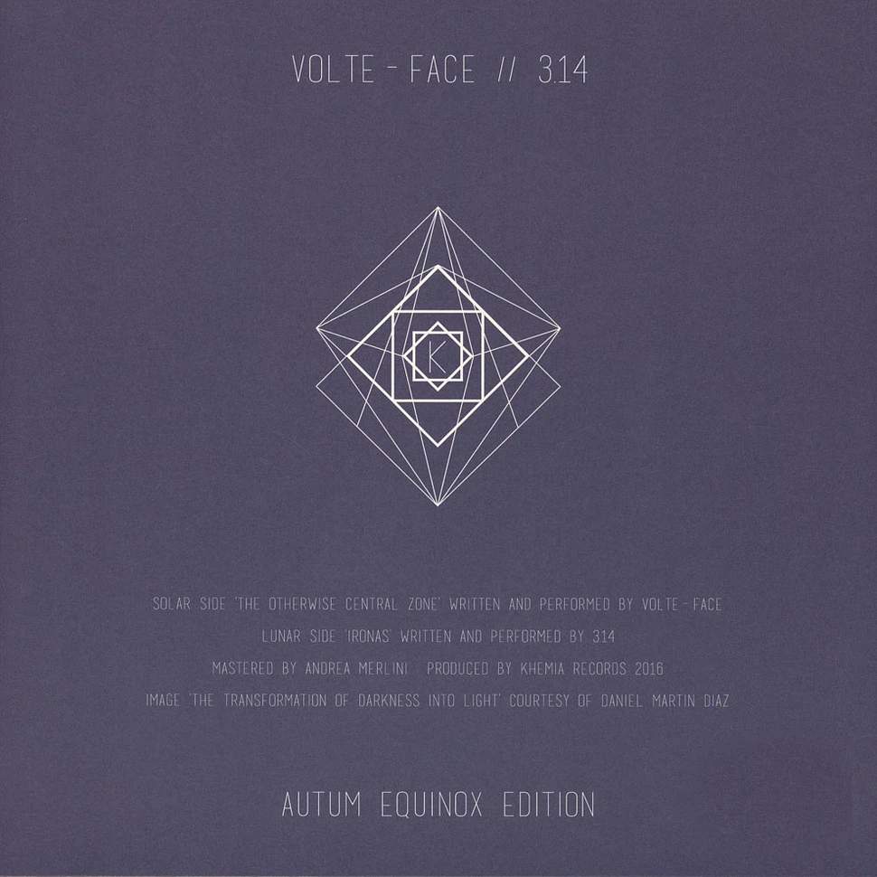 Volte-Face / 3:14 - The Otherwise Central Zone / Ironas