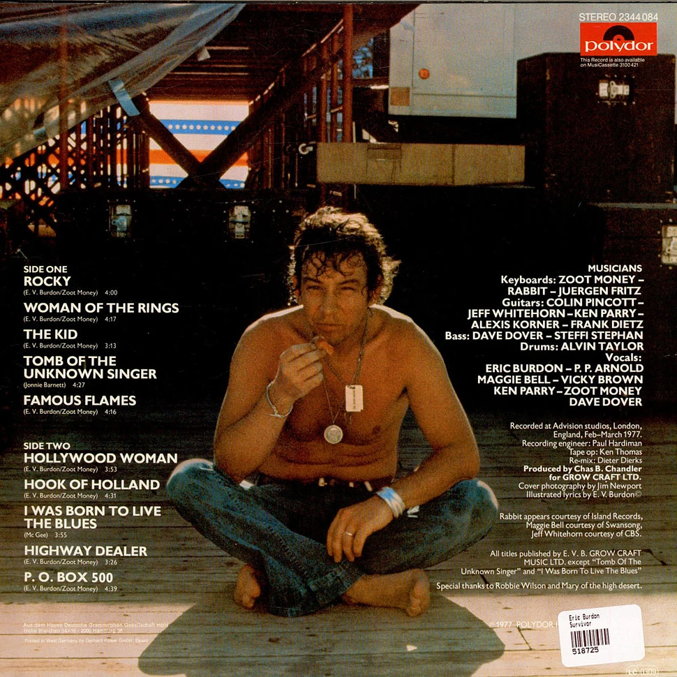 Eric Burdon - Survivor