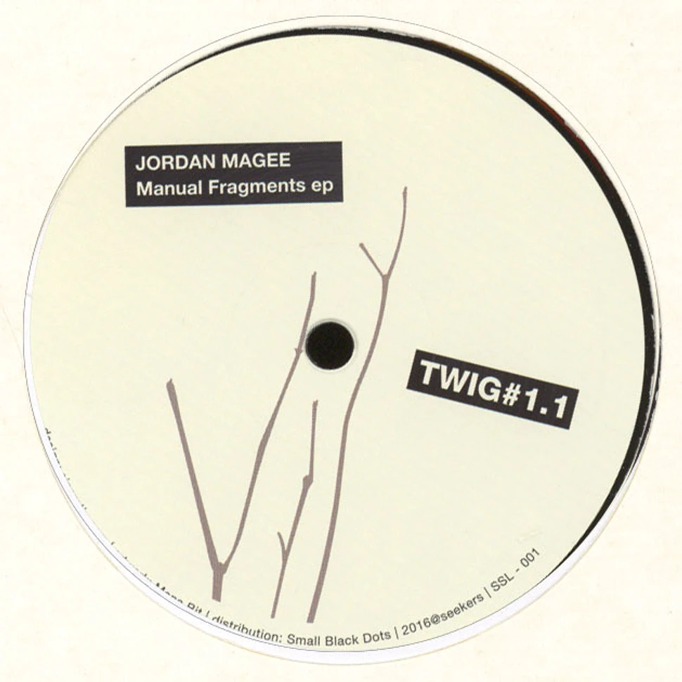 Jordan Magee - Manual Fragments EP