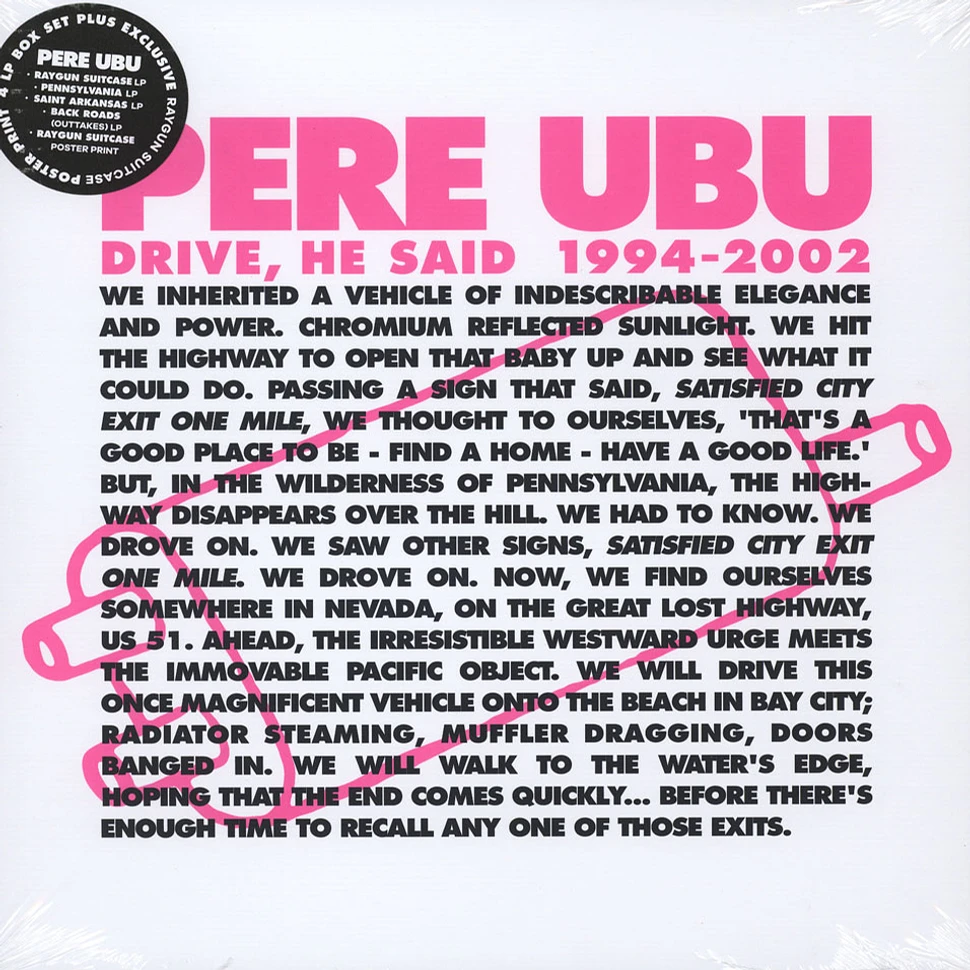 Pere Ubu - Drive He Said 1994-2002