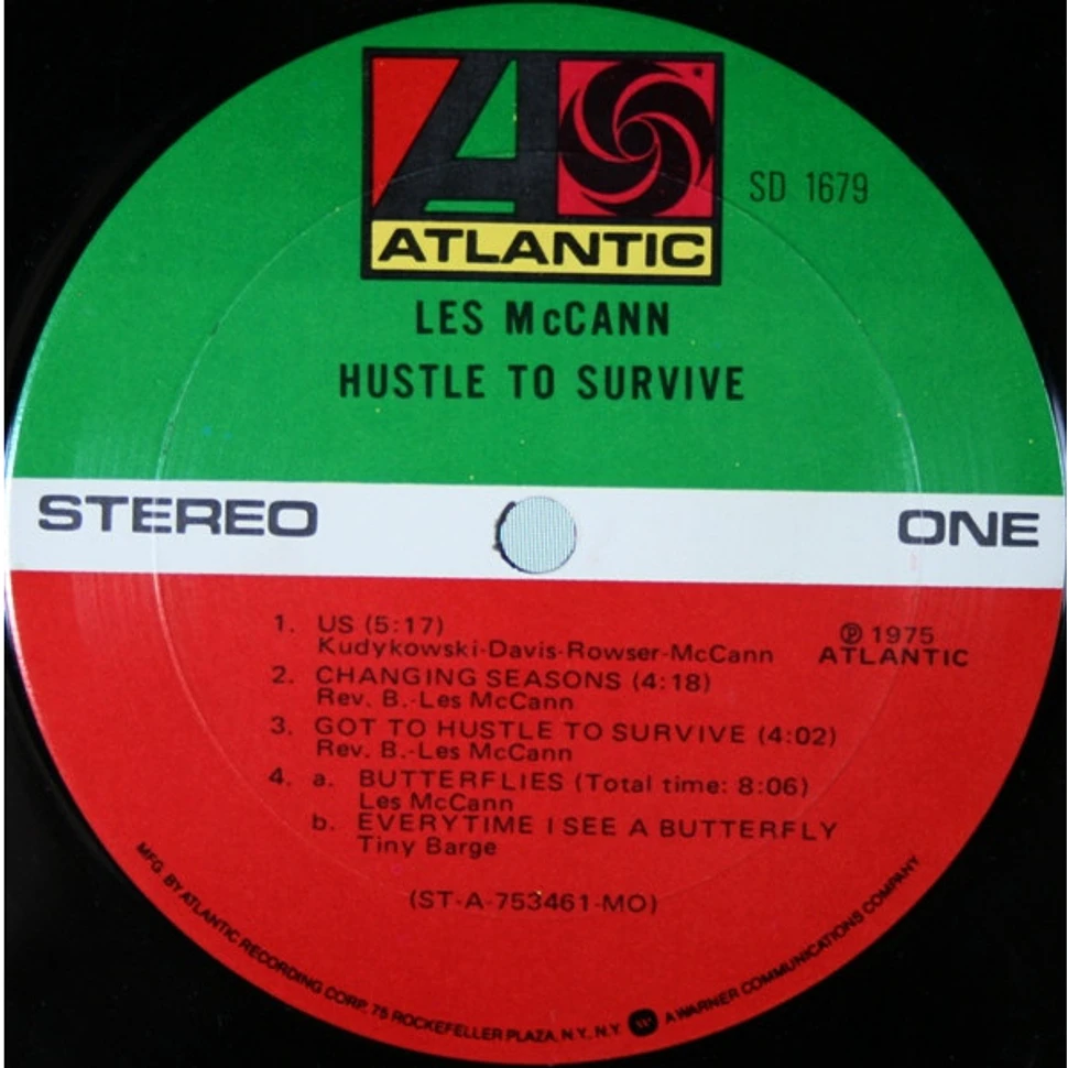 Les McCann - Hustle To Survive