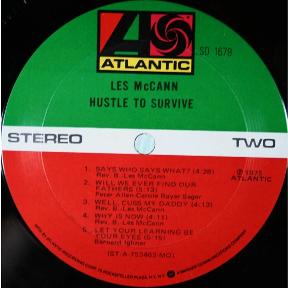 Les McCann - Hustle To Survive