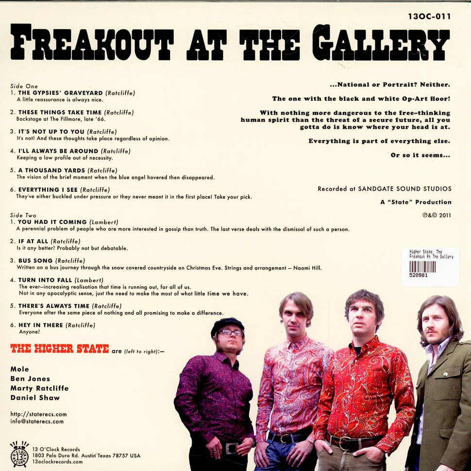 The Higher State - Freakout At The Gallery