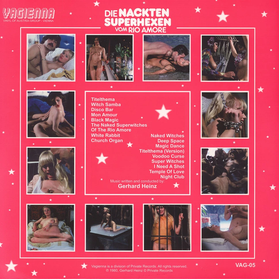 Gerhard Heinz - OST Die Nackten Superhexen Vom Rio Amore Colored Vinyl Edition