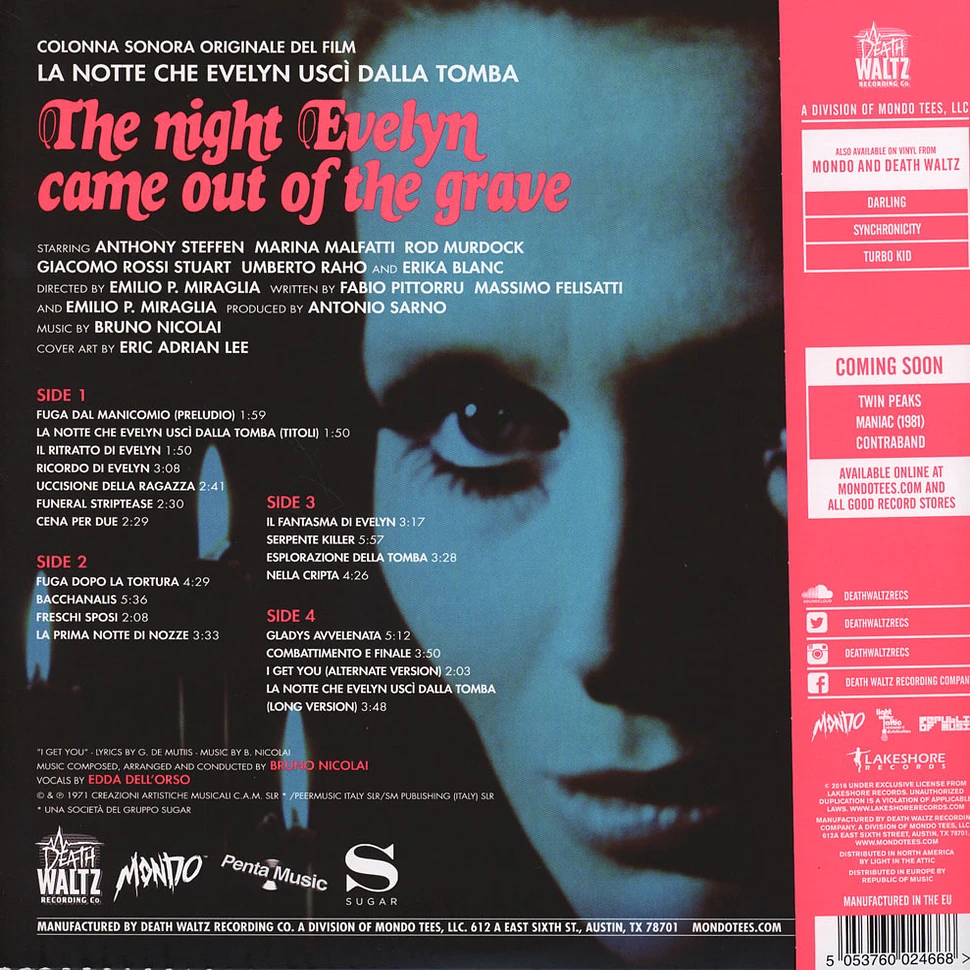 Bruno Nicolai - OST The Night Evelyn Came Out Of The Grave