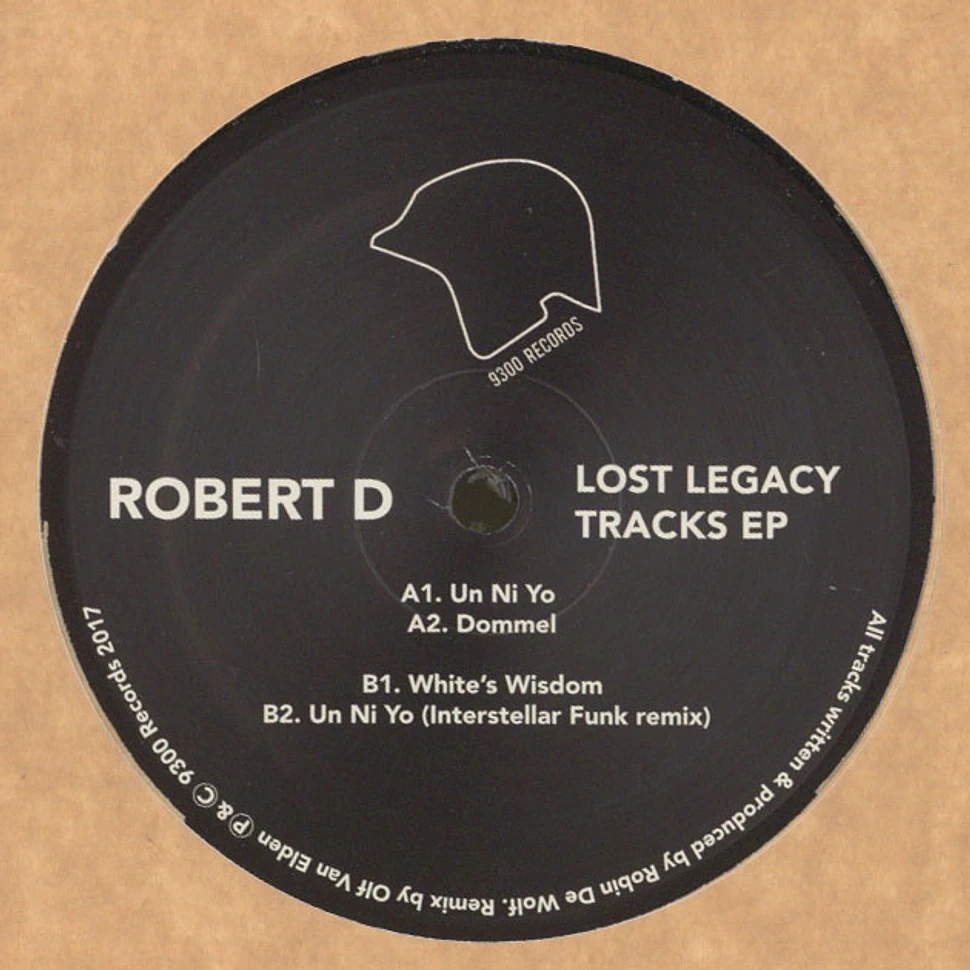 Robert D - Lost Legacy Tracks EP